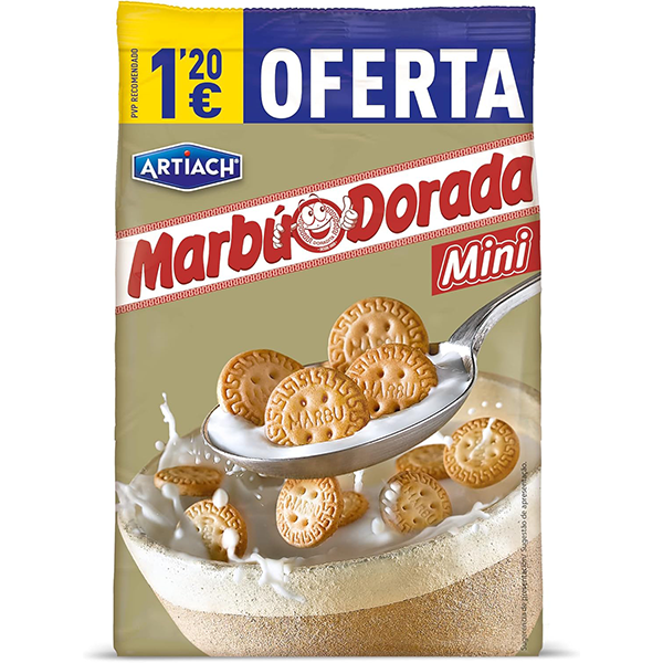 ARTIACH/MINI MARBU DORADA 1,40 €  6 X 230 GRS.