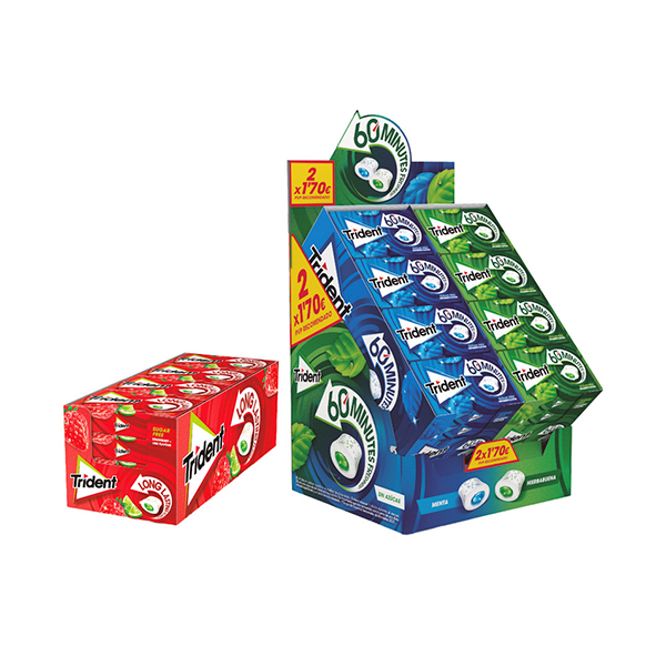 Lote Trident 60 minutos 48 ud