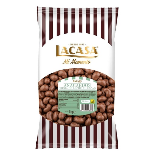 [8410740911962] Anacardos Chocolate con Leche 1Kg Lacasa