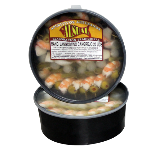 [8437006699075] Banderilla langostino surimi 780 g Alsual