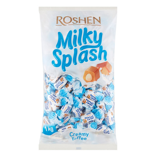 [4823077608810] Caramelo Milky Splash de café 1 kg Roshen