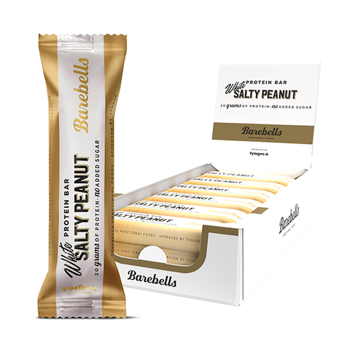 [27340001804014] Barritas de proteínas White Salty Peanut 55 g (12 ud) Barebells