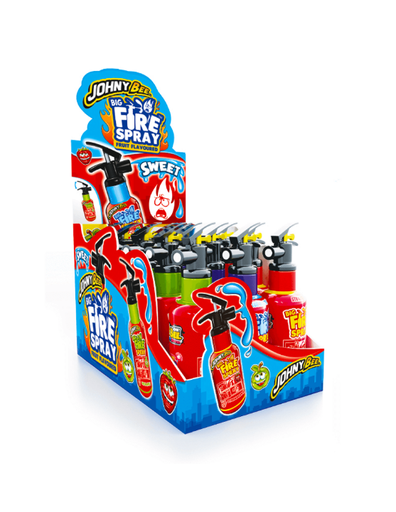 [6931722303015] Juguete con caramelo Big Fire Spray (15 ud) 70 ml Disgo