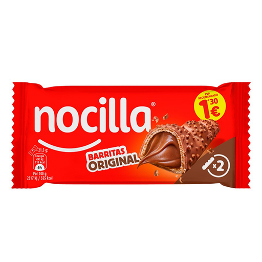 [18410014510812] Barritas Nocilla Original 43 g (18 ud)