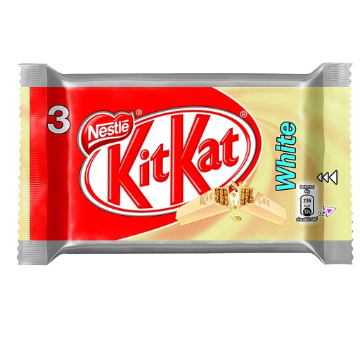 [7613034718051] Kit Kat White (3x45gr)X24u