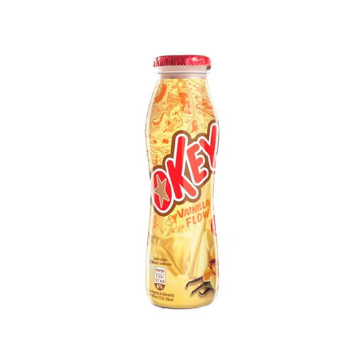 [8410128191801] Batido pequeño sabor Vainilla 188 ml (18 ud) Okey