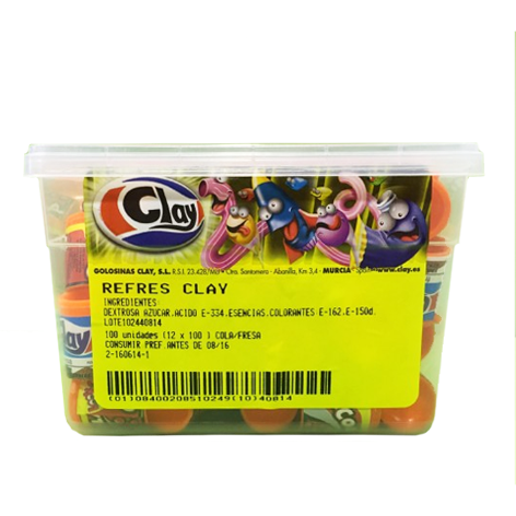 [8400208710244] Refres 125u Golosinas Clay