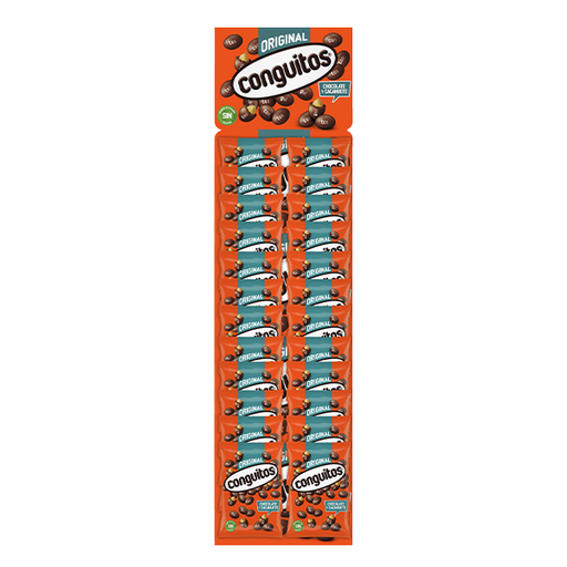 [8410556008283] Conguitos negros panoplia 18 g (24 ud) Lacasa