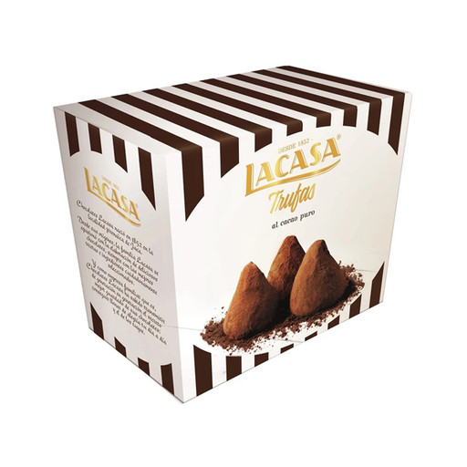 [8410740050616] Trufas Al Cacao Puro 200gx10u Lacasa