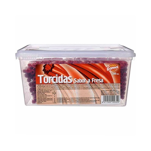 [8411500100329] Torcidas fresa 200 ud Damel