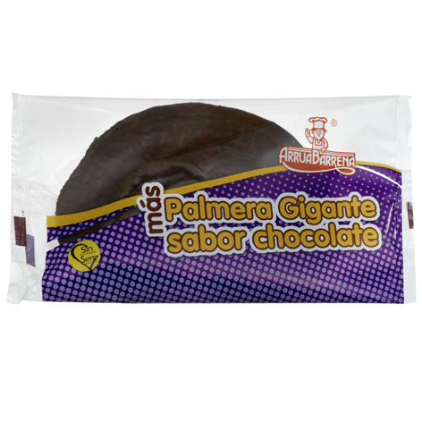[8413760000132] Palmera Gigante Recubierta Al Cacao 110gx12u