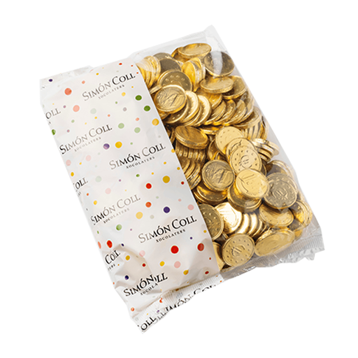 [18413907296817] Monedas chocolate mediana 36mm (200 ud) Nadal y Saroti