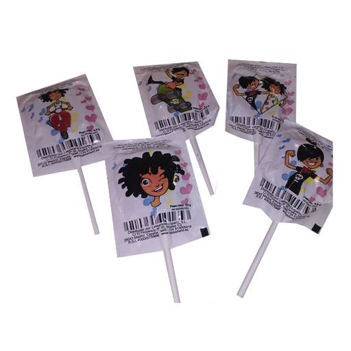 [8414635001660] Piruleta Corazon 8,8 g (150 ud) Lekky