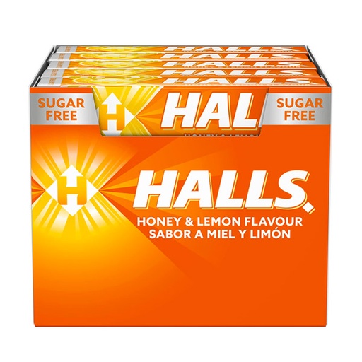 [7622210698018] Halls Miel y Limón s/a 20 ud Mondelez