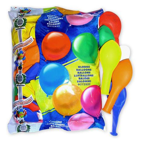 [8421332000186] Globos Festival 24cm 200u