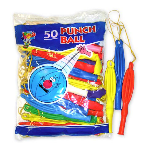[8421332000230] Bolsa 50 Globos Punch Ball Liso Gran Festival