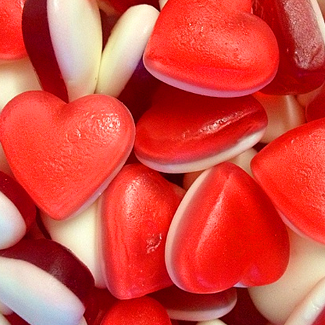 [8422885025404] Corazones Rellenos 150uds Candy