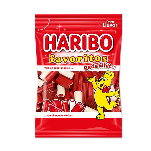 [88426617003919] Favoritos Red & White 90 g (18 ud) Haribo