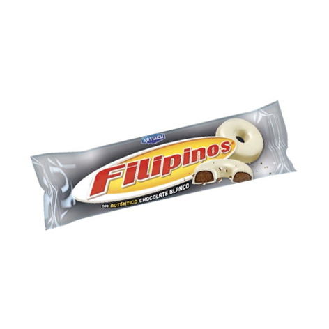 [8436048961277] Filipinos Chocolate Blanco 75grx15u