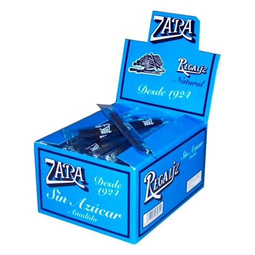 [8437002239701] Regaliz Zara Natural s/a 100 ud