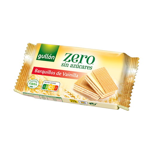 [8410376017687] Wafer Vainilla Zero 60 g Gullon