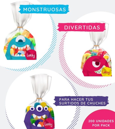 [161120] Bolsitas Monstruo Lekky 200ud