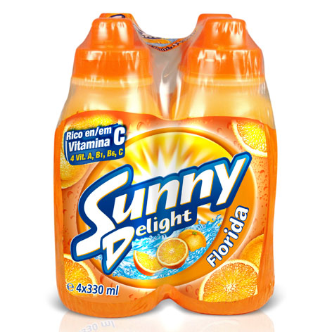 [4250155500276] 4 Botellas Sunny Delight Florida 300ml