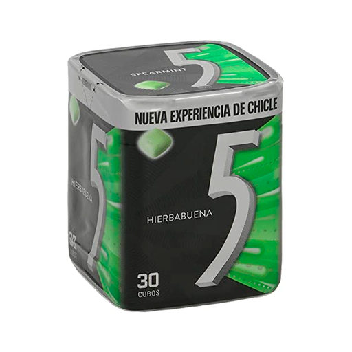 [QC13139] Chicle Hierbabuena Gragea Five