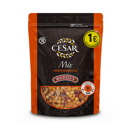 [QC13243] Mix Frutos Secos Sabor Barbacoa César Borges