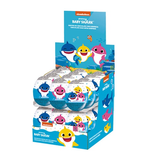 Huevo Chocolate Baby Shark 24 Udes