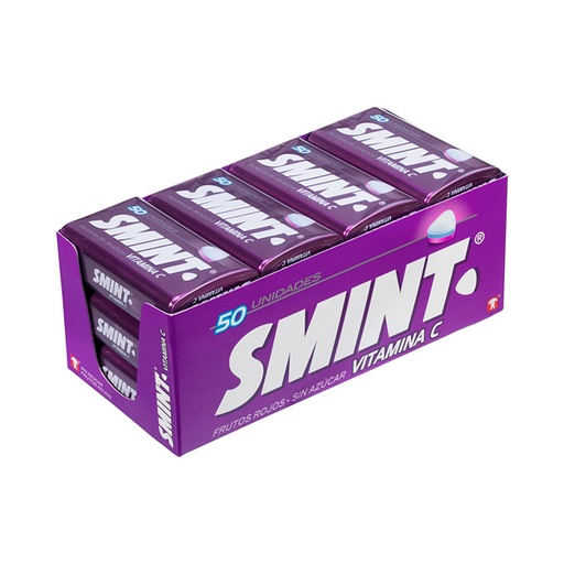 [8682790004493] Smint Lata Frutos Rojos 12 ud