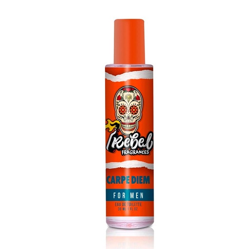 [28424730027803] Fragancia Rebel Carpe Diem hombre 30 ml (6 ud)
