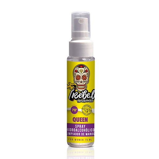 [28424730029124] Rebel hidroalcoholico Queen 75 ml (6 ud)