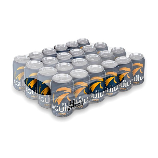 [8411090115109] Cerveza El Águila Dorada Lata 330 ml (24 ud)