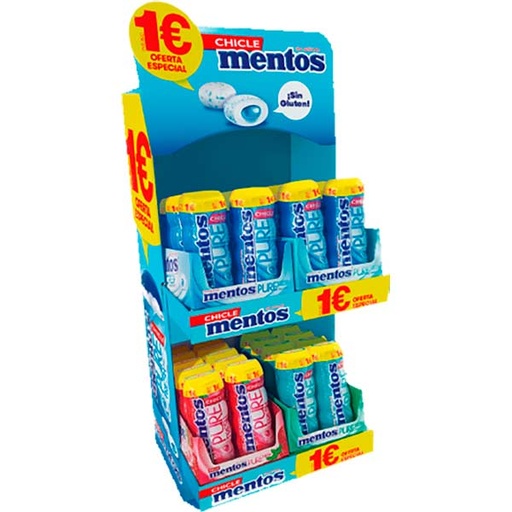 [08410031969313] Lote Mentos Gum 1 € 10 ud (4 ud)