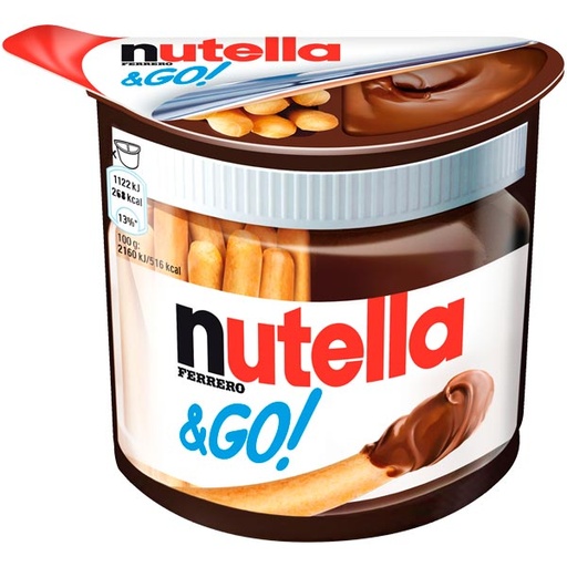 [08000500037577] Nutella & Go 12 ud Ferrero