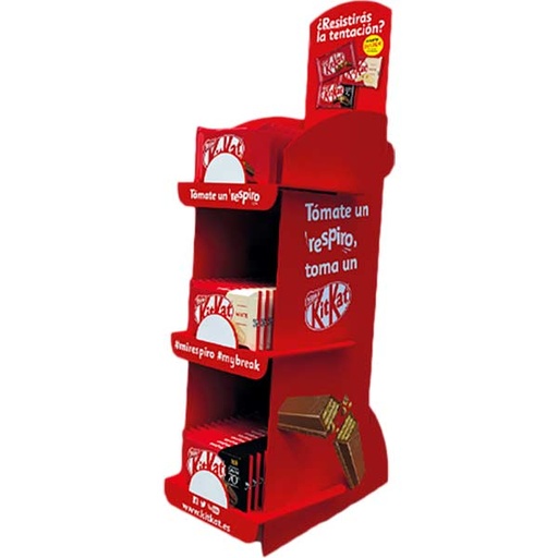 [0761303601610] Expositor kit kat 2 x 1,20€ 42 ud