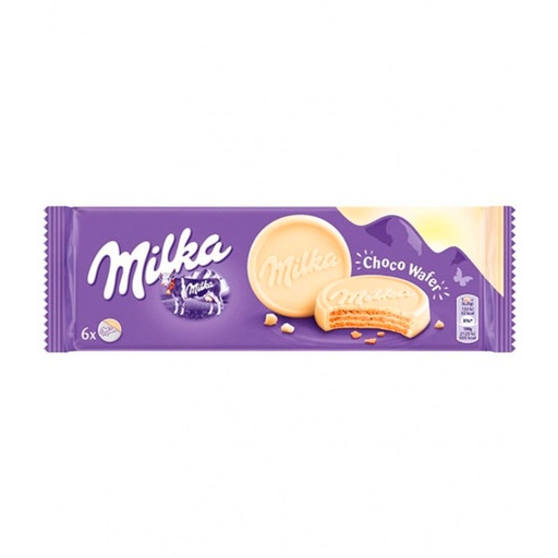 [07622300344740] Milka Wafer Choco Blanco 180 g (18 ud) Mondelez
