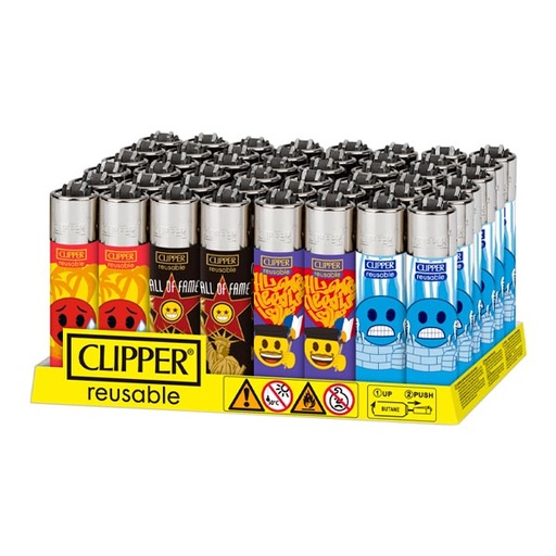 [8412766039224] Mechero emoji cities 48 ud Clipper