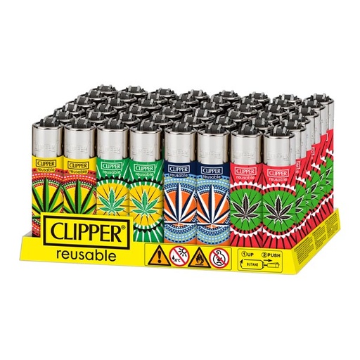 [8412766038319] Mechero weed circles 48 ud Clipper