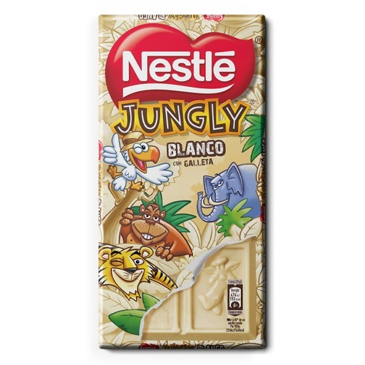 [08445290156631] Tableta Jungly white 125 g Nestlé
