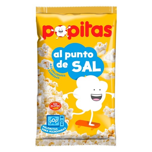 [18410148060276] Popitas micro punto de sal 100 g (24 ud)