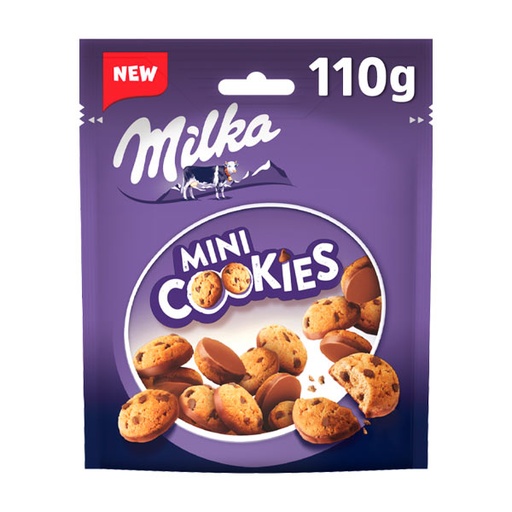 [07622201137038] Milka mini cookies 110 g (8 ud)