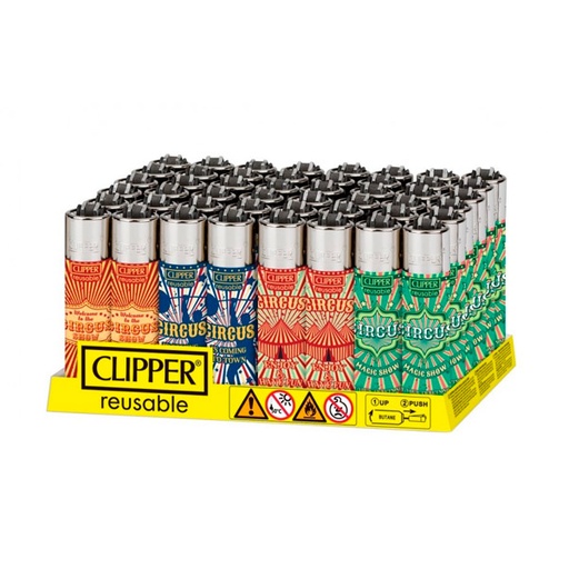 [8412766065599] Mechero circus life 48 ud Clipper