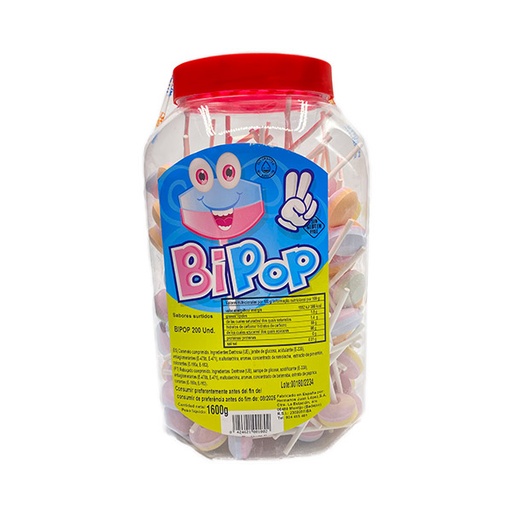[8424621001802] Bipop 2 sabores 200 ud Juan López
