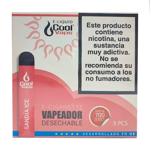 [5050565637123] POD COOLVAPS SANDIA FRESCA 20 MG NIC  600 PF 5 UD
