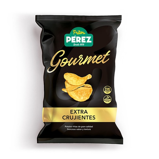 [8436546055242] Patata Gourmet Extra Crujiente 140 g (10 ud) Fritos Pérez