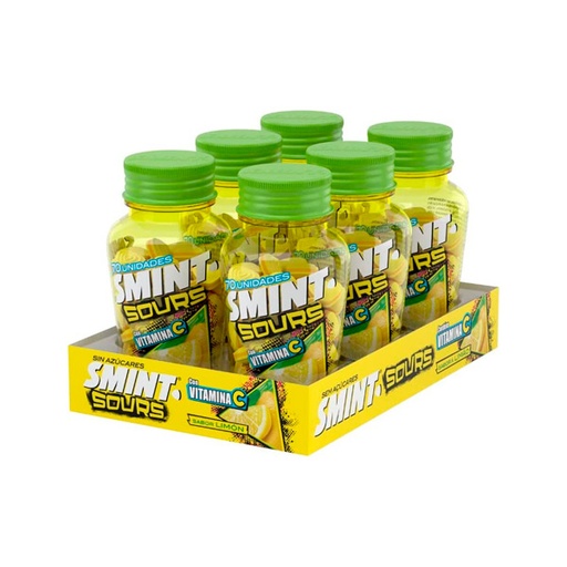[8723400827146] Smint Sours Limón 49 g (6 ud)