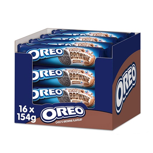 [07622210775597] Oreo Choco Brownie 154 g (16 ud) Mondelez