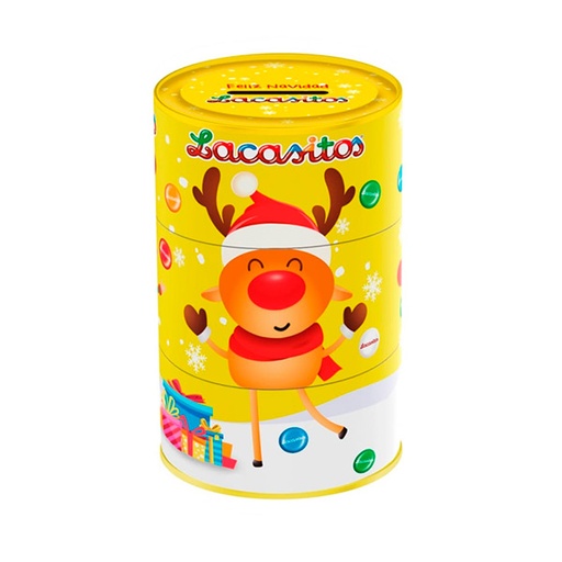 [8410740920803] Lata Hucha navidad Lacasitos 80 g Lacasa
